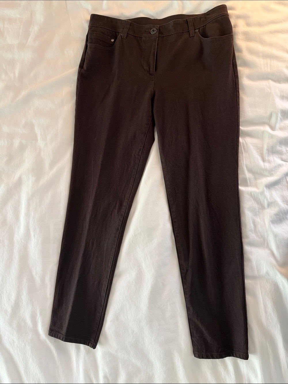 Chico's Brown Slim Stretch Denim Jeans